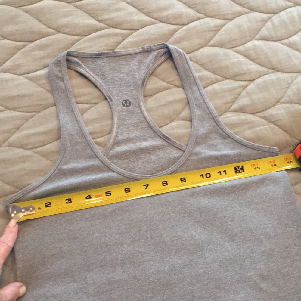 Lululemon Gray Racerback - Picture 4 of 4